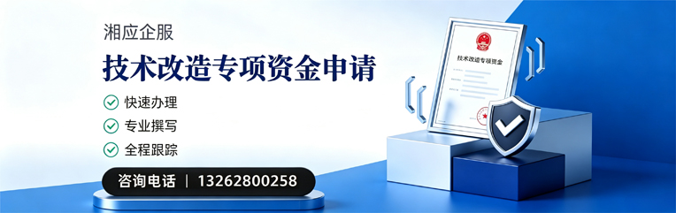 滨州技术改造专项资金申报服务