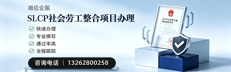 滨州SLCP社会劳工整合项目申报服务